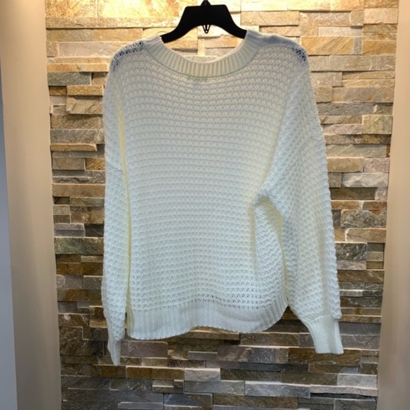 Abound Textured Blouson Sleeve Sweater - Picture 5 of 5
